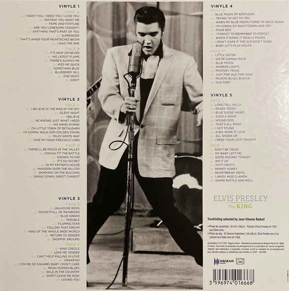 Vinyl Record Elvis Presley – The King 5LP - img.1