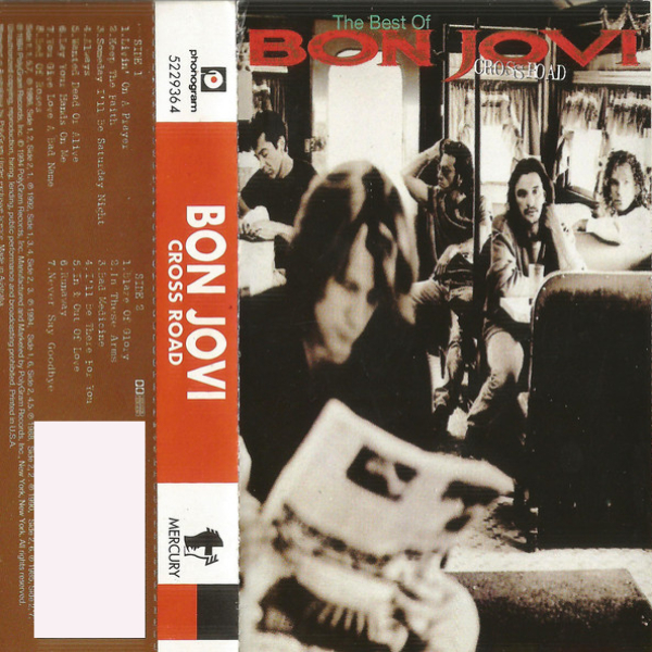 Сassette Tape Bon Jovi - Cross Road (The Best Of Bon Jovi) - img.1