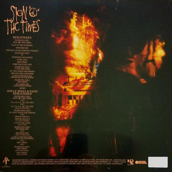 Box set Prince - Sign O' The Times (Deluxe Edition, Box set) - 4LP - img.2