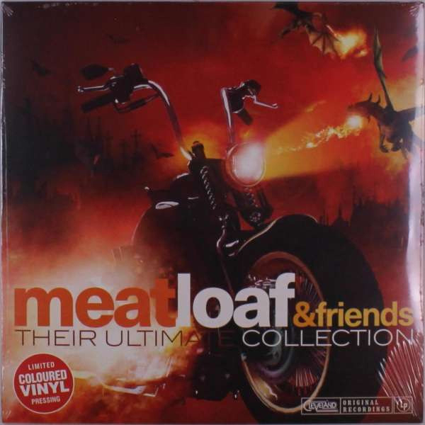 Vinyl Record Meatloaf & Friends - Their Ultimate Collection Limited Edition Red Vinyl LP - img.0