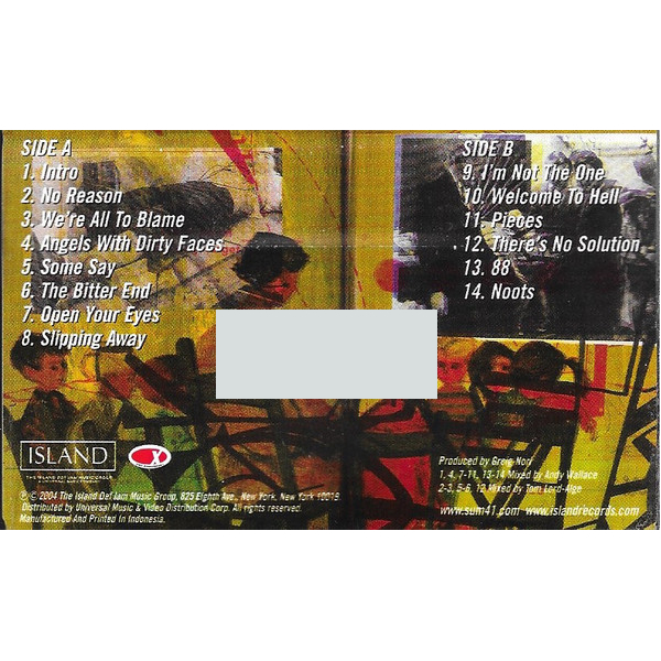 Сassette Tape Sum 41 - Chuck - img.2