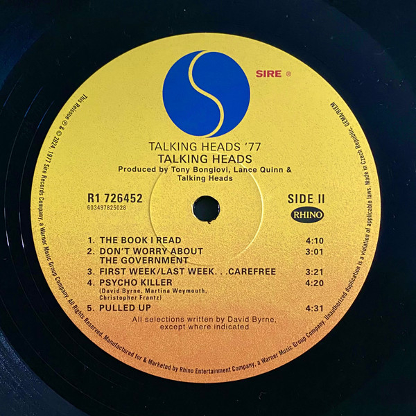 Vinyl Record Talking Heads - Talking Heads: 77 (Expanded Edition) - 2LP - img.2