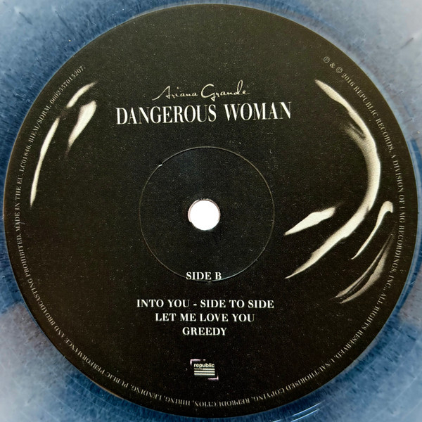 Vinyl Record Ariana Grande - Dangerous Woman (Pink&Black Swirl) - 2LP - img.6