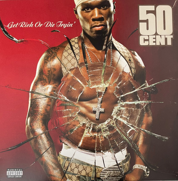 Vinyl Record 50 Cent – Get Rich Or Die Tryin - Red - 2LP - img.0