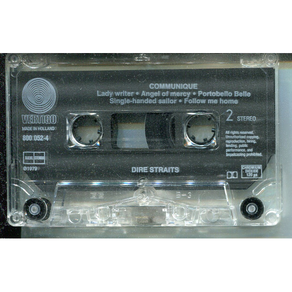 Сassette Tape Dire Straits - Communique - img.7