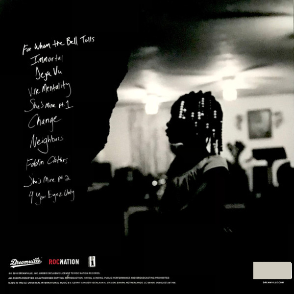 Vinyl Record J. Cole - 4 Your Eyez Only LP - img.3
