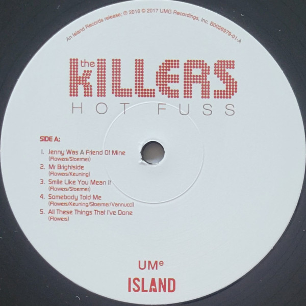 Vinyl Record The Killers - Hot Fuss LP - img.2