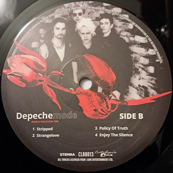 Vinyl Record Depeche Mode – World Violation 1990 (Live) LP - img.3