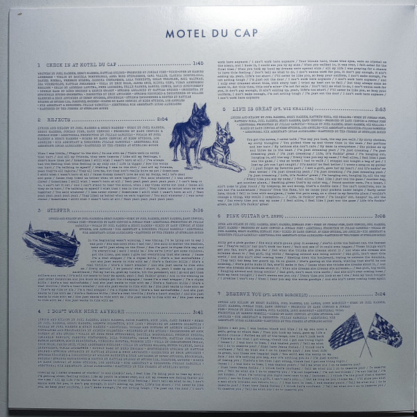 Vinyl Record Good Charlotte - Motel Du Cap (Blue Limited Edition) LP - img.2