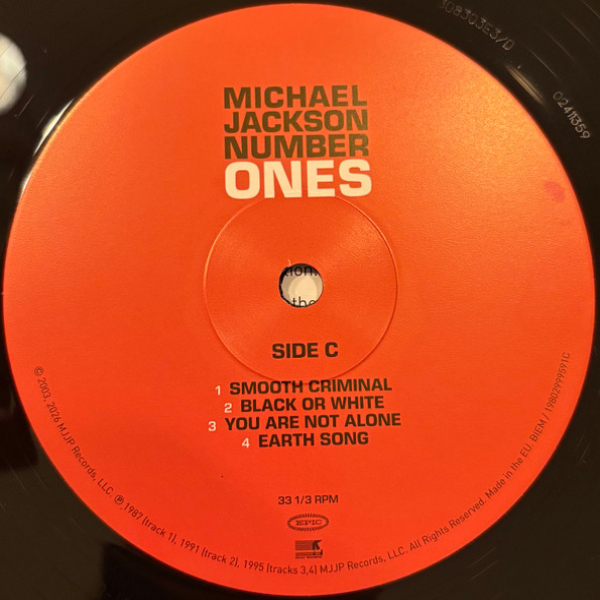 Vinyl Record Michael Jackson – Number Ones - 2LP - img.5