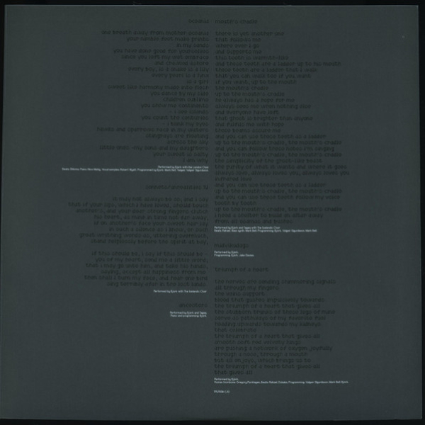 Vinyl Record Bjork – Medulla - 2LP - img.3