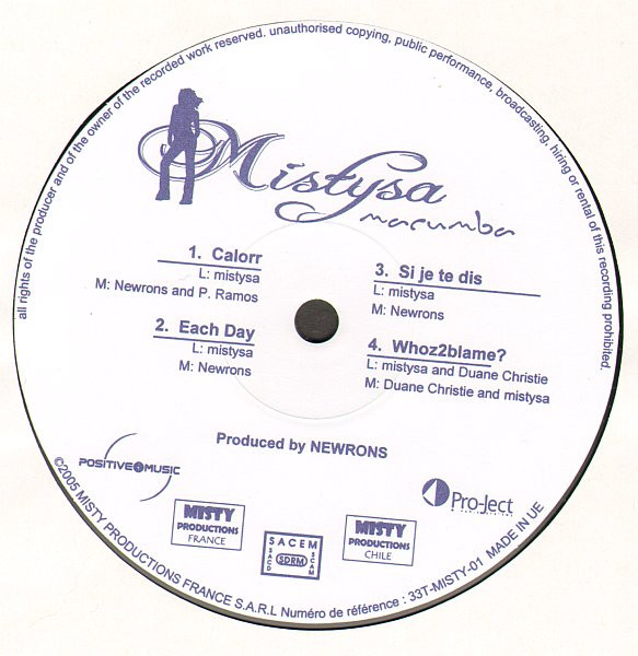 Vinyl Record Pro-Ject Mistysa Macumba LP - img.2