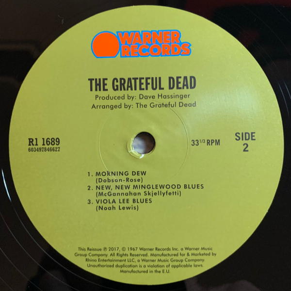Vinyl Record Grateful Dead - The Grateful Dead LP - img.3