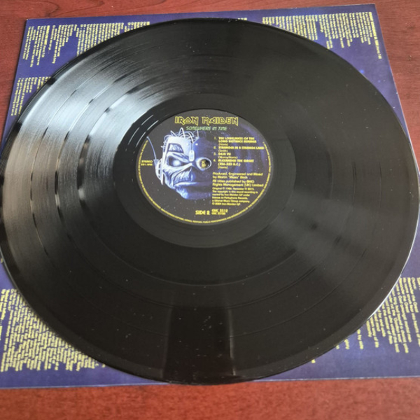 Vinyl Record Iron Maiden – Somewhere in Time LP - img.6