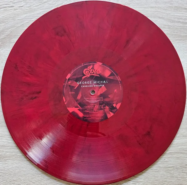 Vinyl Record George Michael – Careless Whisper (V12 Half Speed, Coloured Ruby) LP - img.2