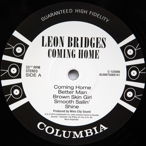 Vinyl Record Leon Bridges - Coming Home - img.3