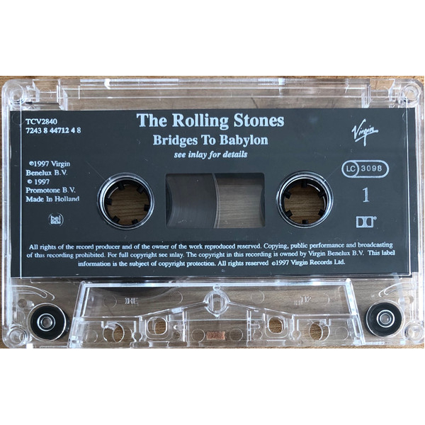 Сassette Tape The Rolling Stones - Bridges To Babylon - img.4