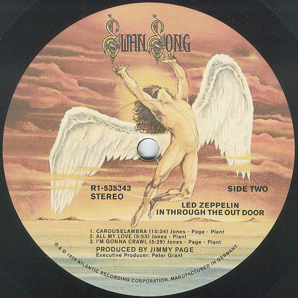 Vinyl Record Led Zeppelin - In Through The Out Door - img.3