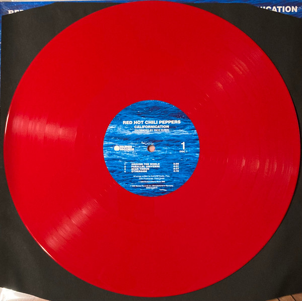 Vinyl Record Red Hot Chili Peppers – Californication (Coloured Red, Blue) LP - img.2