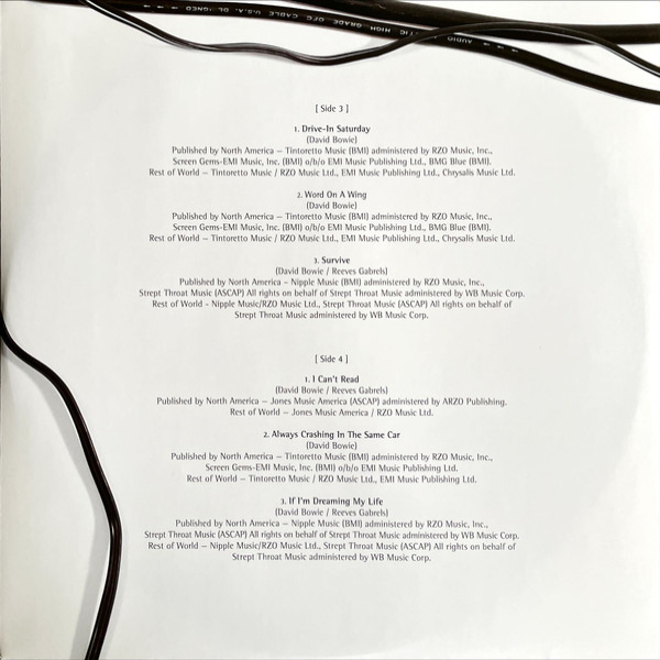 Vinyl Record David Bowie – VH1 Storytellers - 2LP - img.5