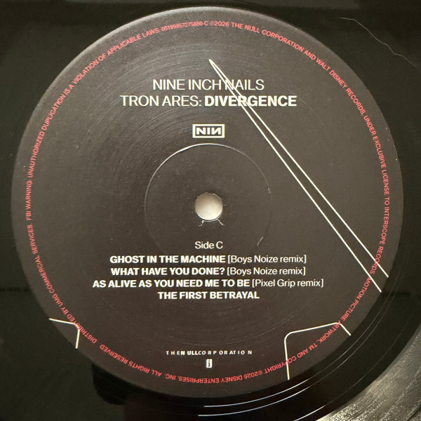 Vinyl Record Nine Inch Nails - Tron Ares: Divergence - 2LP - img.7