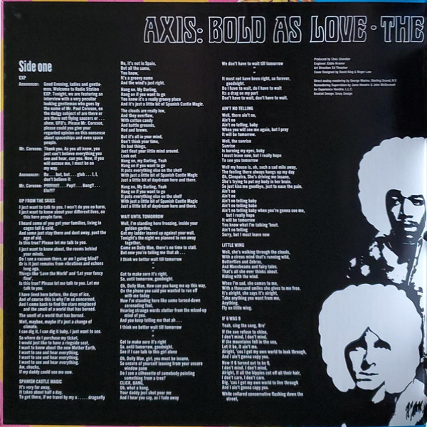 The Jimi Hendrix Experience - Axis: Bold As Love LP - img.6