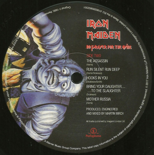 Vinyl Record Iron Maiden - No Prayer For The Dying - img.3
