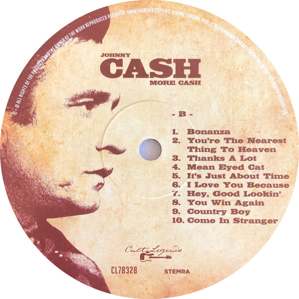 Vinyl Record Johnny Cash – More Cash LP - img.3