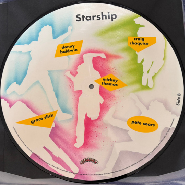 Vinyl Record Starship – We Built This City (Picture Disc) LP - img.1