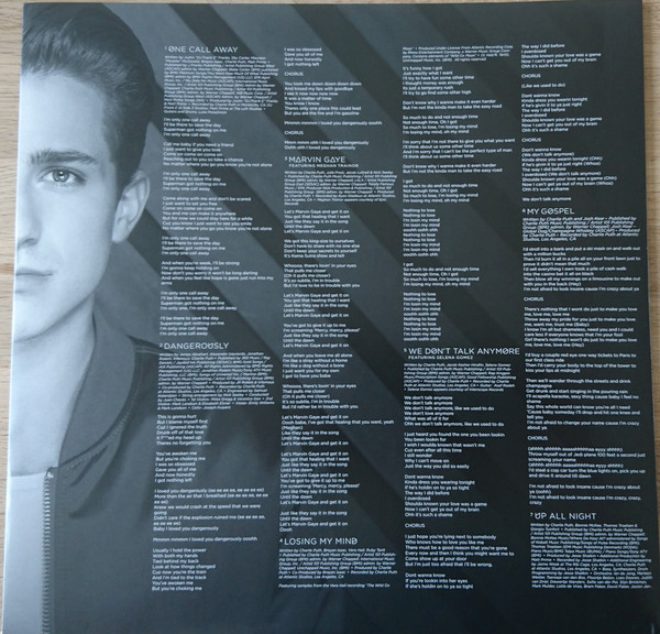 Vinyl Record Charlie Puth - Nine Track Mind LP - img.2
