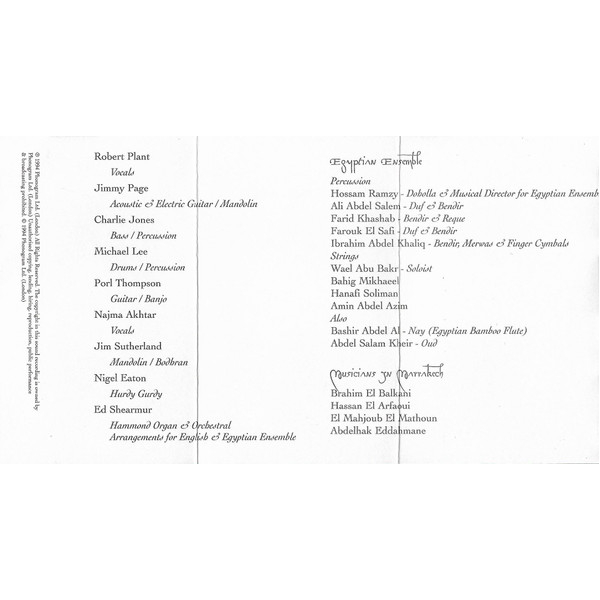 Сassette Tape Jimmy Page & Robert Plant - No Quarter: Jimmy Page & Robert Plant Unledded - img.5