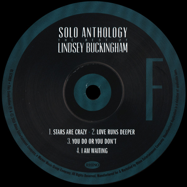 Vinyl Record Lindsey Buckingham - Solo Anthology: The Best Of Lindsey Buckingham - 6LP - img.9
