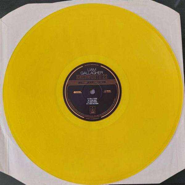 Vinyl Record Liam Gallagher - Knebworth 22 (Yellow) - 2LP - img.12