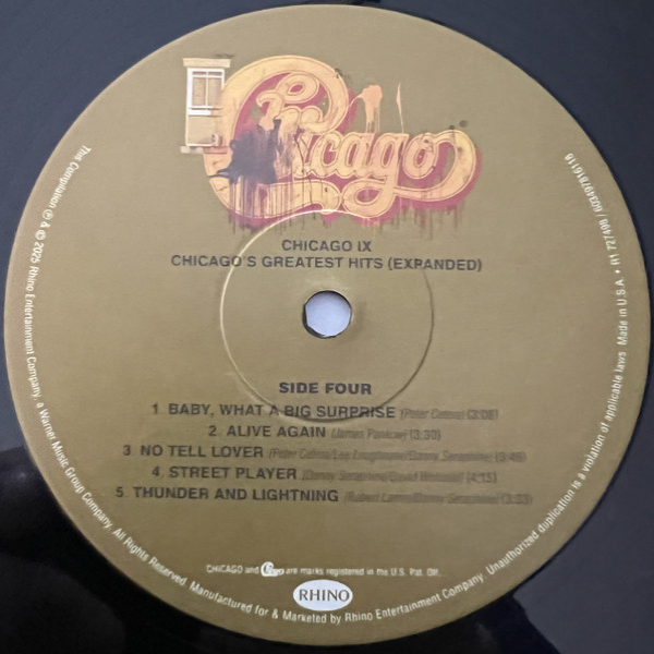 Vinyl Record Chicago – Chicago IX 50th Anniversary Expanded Greatest Hits - 2LP - img.7