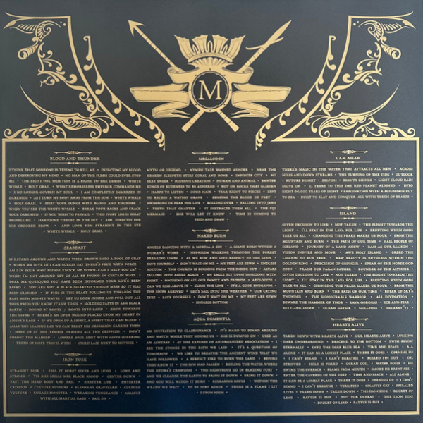 Vinyl Record Mastodon - Leviathan (Limited White & Emerald Green Splatter) LP - img.6