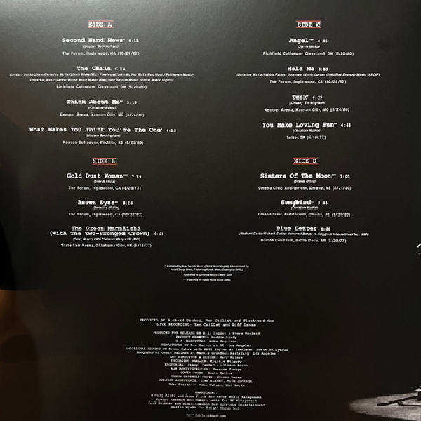 Vinyl Record Fleetwood Mac – Alternate Live - 2LP - img.3