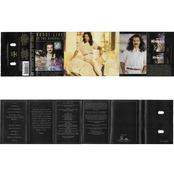 Сassette Tape Yanni - Live At The Acropolis - img.2