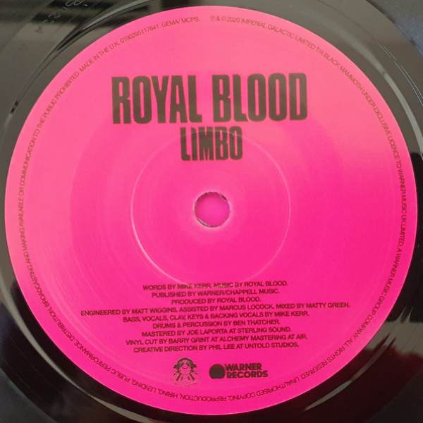 Vinyl Record Royal Blood – Limbo (7 inch, 45 RPM) LP - img.3