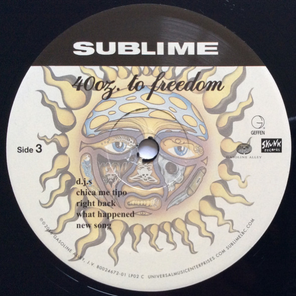 Vinyl Record Sublime - 40oz. To Freedom - 2LP - img.6