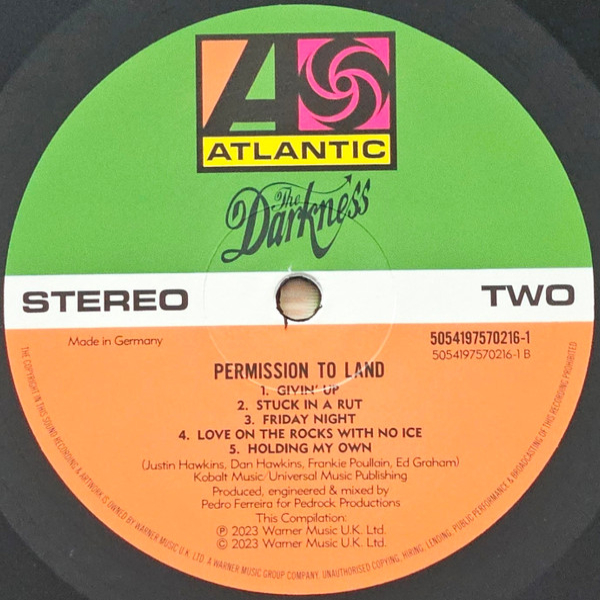 Box set The Darkness - Permission To Land… Again (Limited Edition 20th Anniversary) - 5LP - img.4