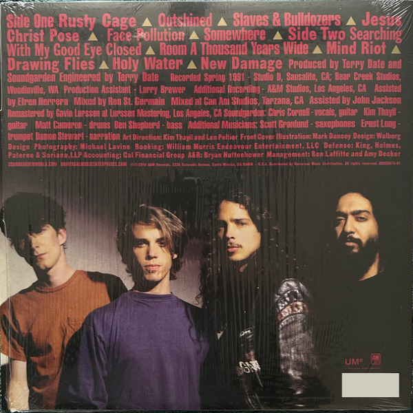 Vinyl Record Soundgarden - Badmotorfinger LP - img.1