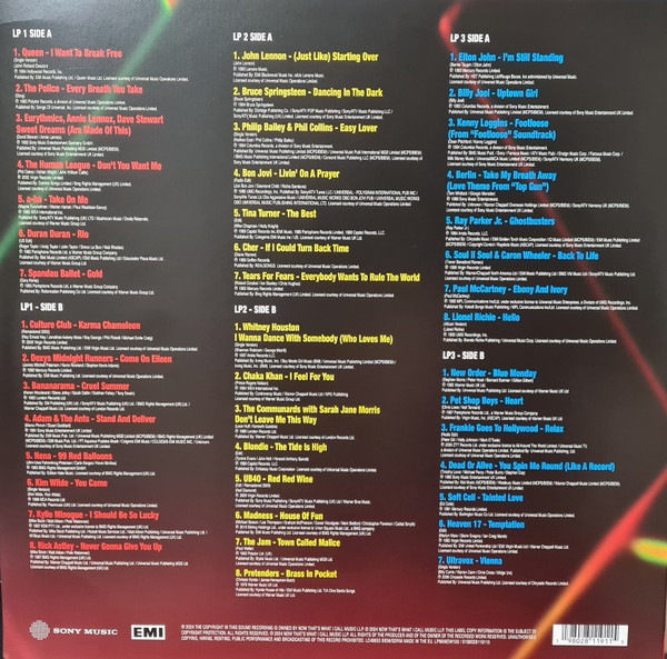 Vinyl Record Various – Now That's What I Call 80s - 3LP - img.1