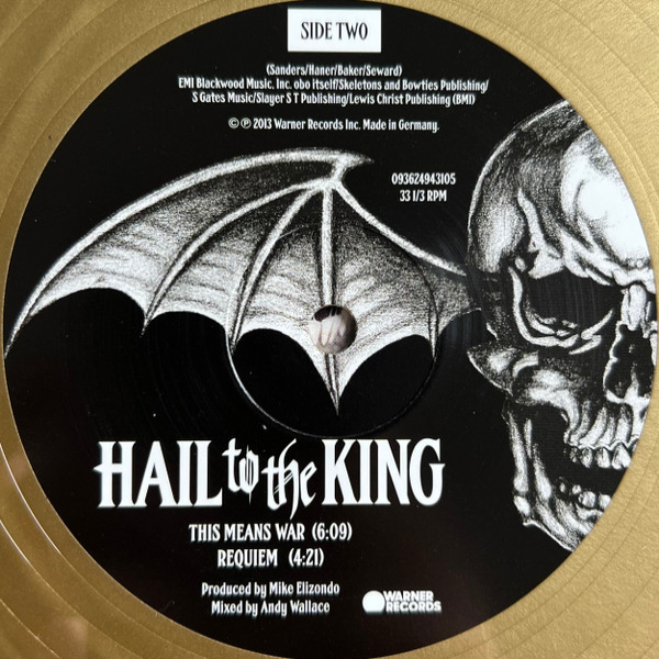Vinyl Record Avenged Sevenfold – Hail To The King (Gold, 10th Anniversary) - 2LP - img.8