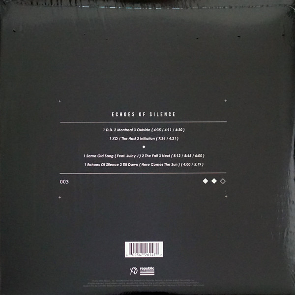 Vinyl Record The Weeknd – Echoes Of Silence 2LP - img.1