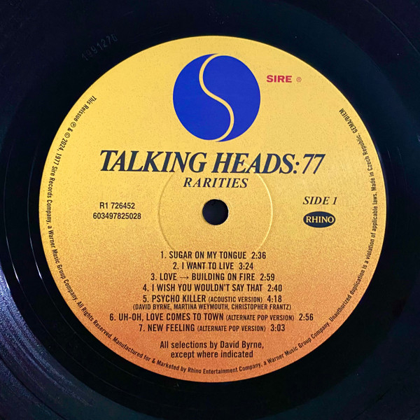 Vinyl Record Talking Heads - Talking Heads: 77 (Expanded Edition) - 2LP - img.3
