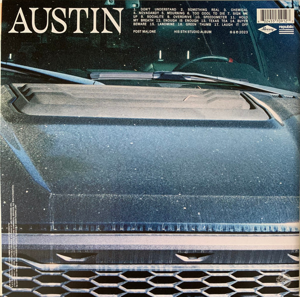 Vinyl Record Post Malone – Austin 2LP Dark Green - img.1