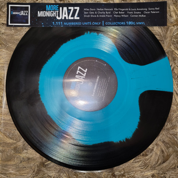Vinyl Record Various – More Midnight Jazz - Black/Turquoise - LP - img.2