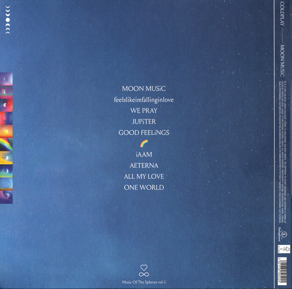 Vinyl Record Coldplay – Moon Music - Clear EcoRecord - LP - img.1