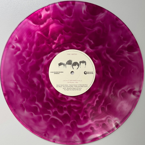 Vinyl Record The Smiths – Live Aus Der Markthalle Hamburg 1984 (Deluxe Edition, Cloudy Red) LP - img.4