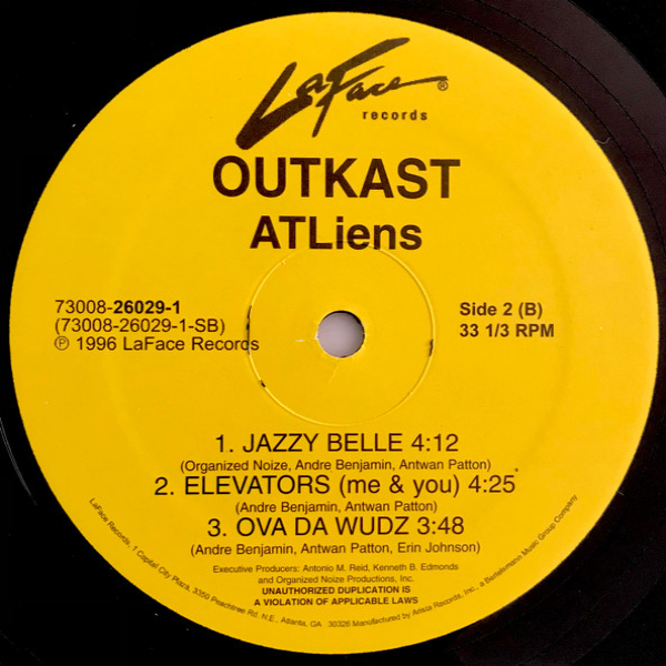 Vinyl Record OutKast - ATLiens - 2LP - img.3